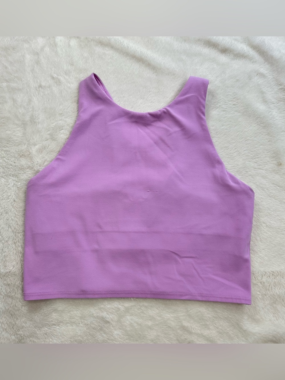 Athleta Conscious Crop Tank Lilac Purple Size Small